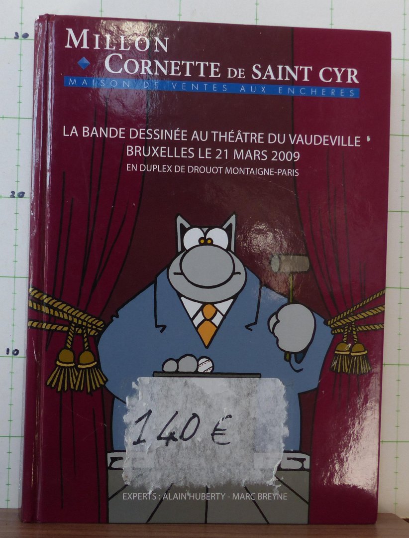 Huberty, Alain - Breyne, Marc - la bande dessinee au theatre du Vaudeville Bruxelles le 21 mars 2009 - un art en mouvement