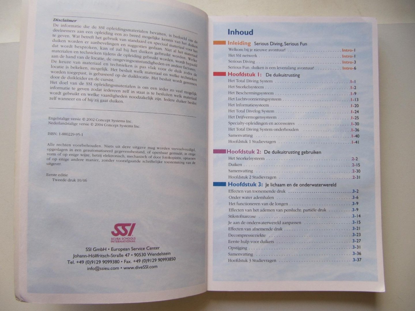 Red. Robert A. Clark - Open Water Diver (Manual)