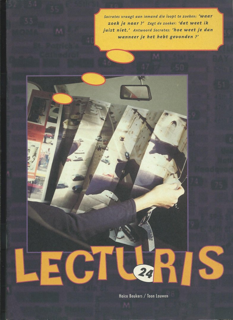 Lauwen, Toon, Haico Beukers - Lecturis nr. 24. (Symbolen, pictogrammen en andere tekens in het alledaags gebruik)