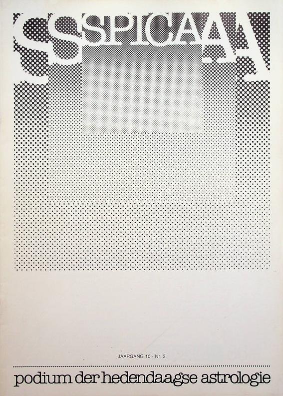  - Spica, podium der hedendaagse astrologie. Jaargang 10, nr. 3.  Oktober '86