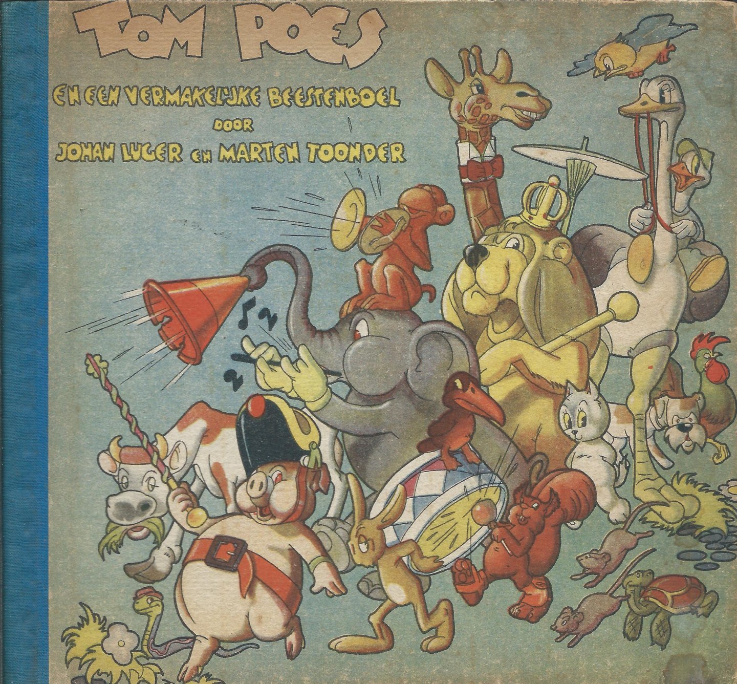Toonder, Marten en Luger, Johan - Tom Poes en een vermakelijke beestenboel