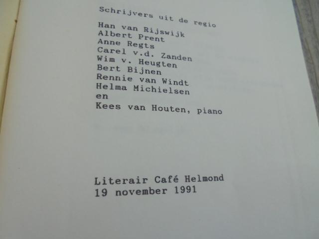 samenstellers - literair cafe helmond