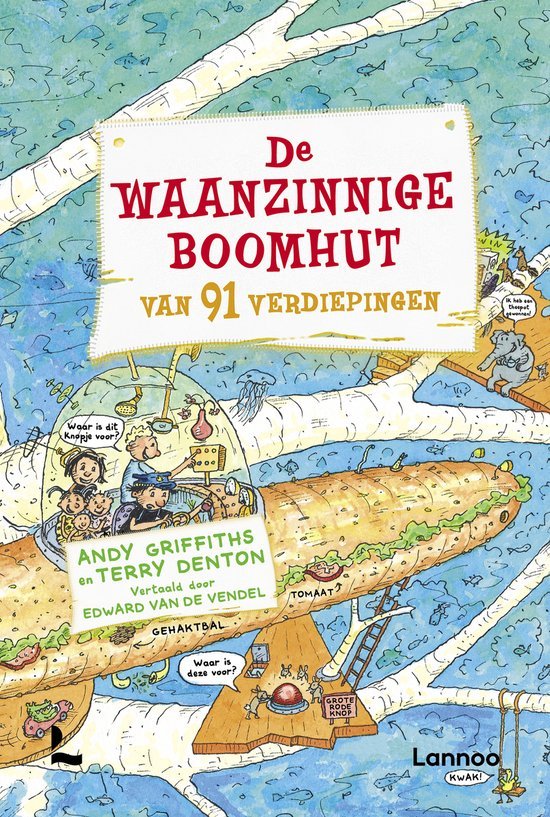 Griffiths, Andy, Denton, Terry - De waanzinnige boomhut van 91 verdiepingen