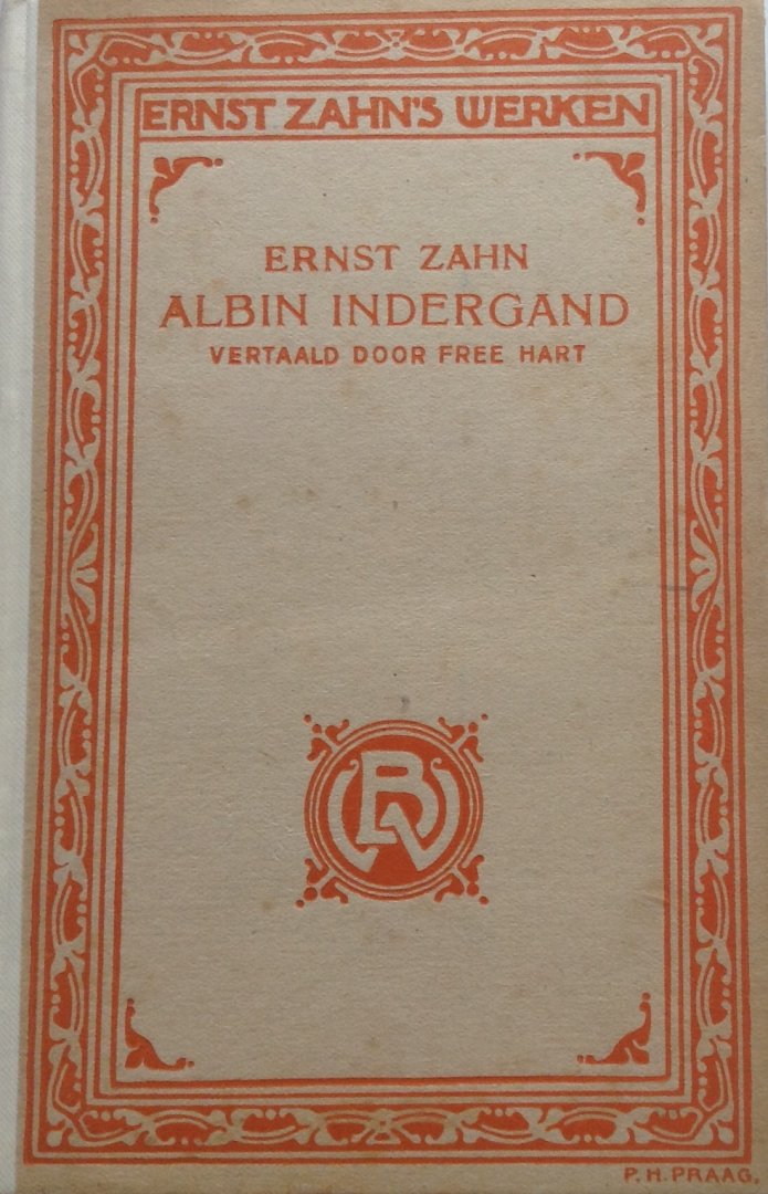 Zahn, Ernst - Albin Indergand