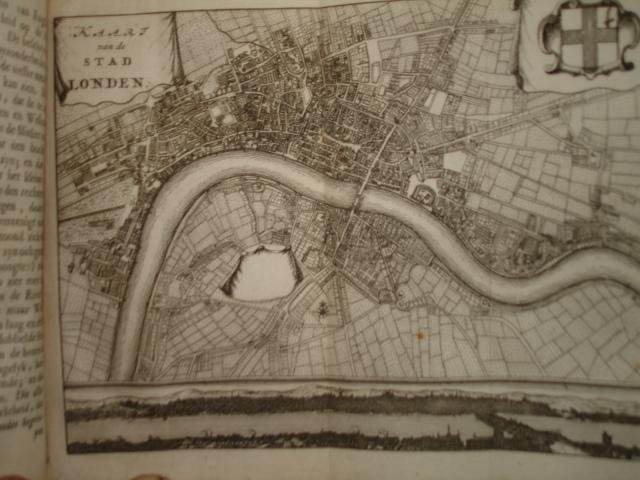 (MISSON DE VALBOURG, HENRI). - Gedenkwaardige aantekeningen gedaan door een reisiger in de jaaren 1697 en 1698 van geheel Engeland, Schotland en Yrland.