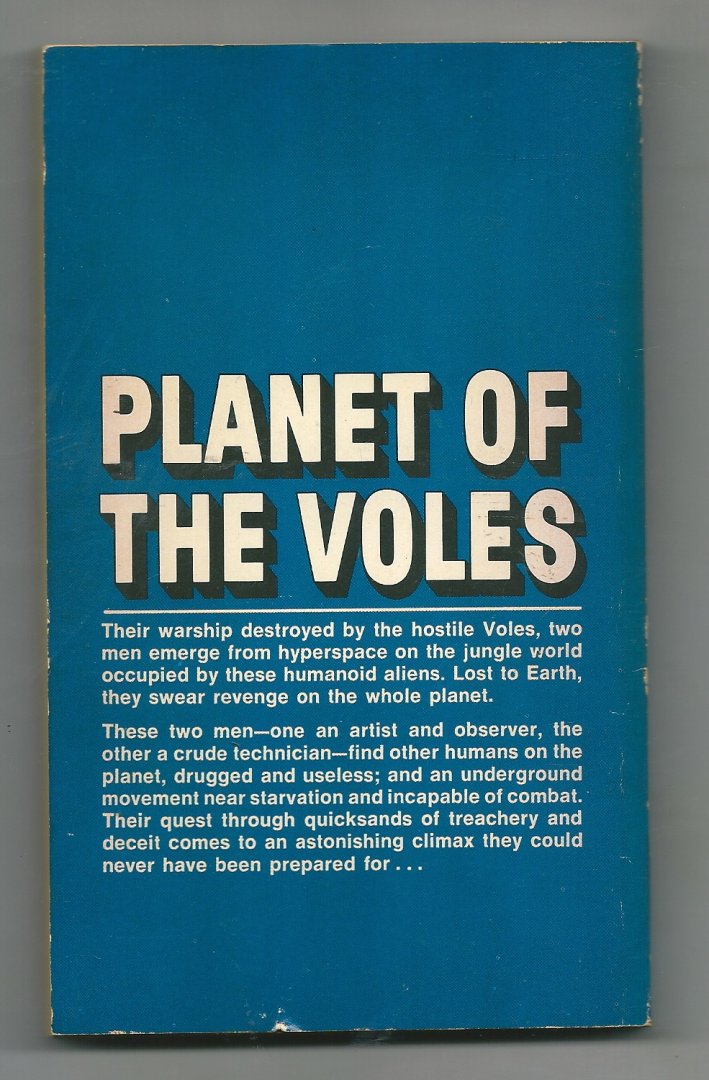 Platt, Charles - Planet of the Voles