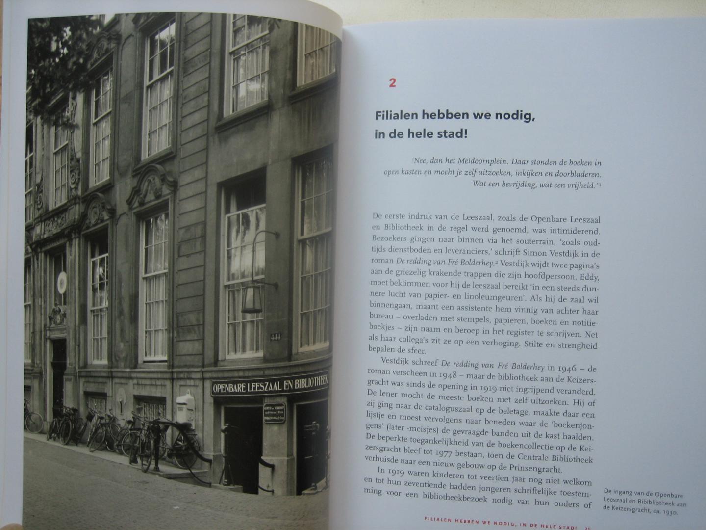 Lakmaker, Joosje, Veldkamp, Elke - Amsterdammers en hun bibliotheek / OBA: 1919-2019
