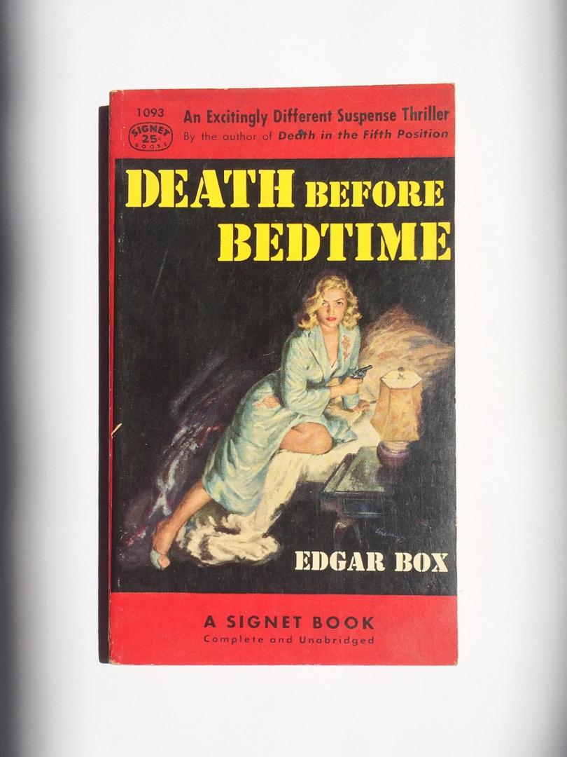 Vidal, Gore (writing as Edgar Box) - Death Before Bedtime