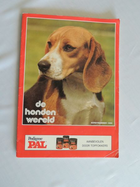  - De Hondenwereld. Nederlands kynologisch tijdschrift 1990 Kerstnummer - de hond in het oude Egypte - grand basset griffon -
