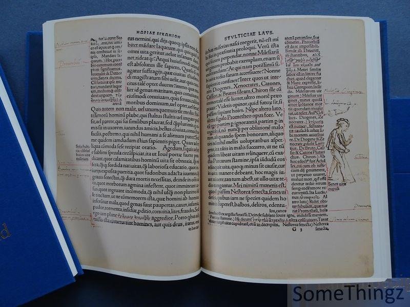 Desiderius Erasmus, Petty Bange (vert.), Rik Torfs. - I. Encomium Moriae, i.e.Stultiae laus. II. Lof der zotheid. III. Lof der lankmoedigheid. [3 vol.]