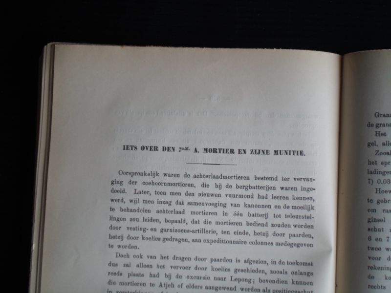 Schmidt, B.T.C.F.  redactie - Indisch Militair Tijdschrift, maandelijkse uitgave van de Indische Krijgskundige Vereeniging