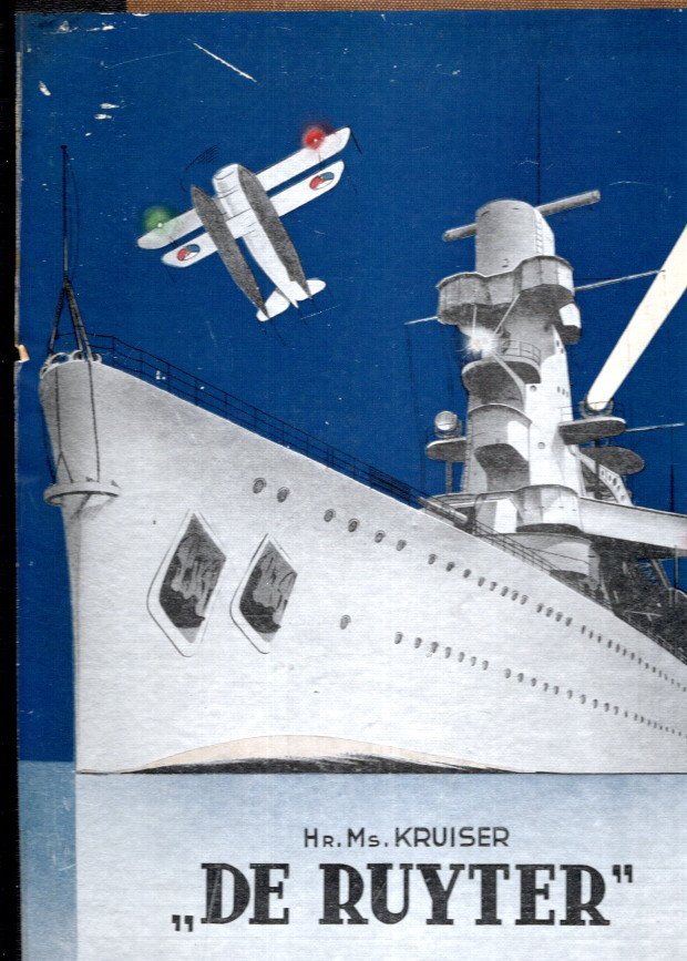 SCHIP & WERF - DE RUYTER - Schip en Werf - 14-daagsch tijdschrift, gewijd aan scheepsbouw, scheepvaart en havenbelangen - 3e Jaargang No. 22 - 30 October 1936 - Hr. Ms. Kruiser 'De Ruyter'.