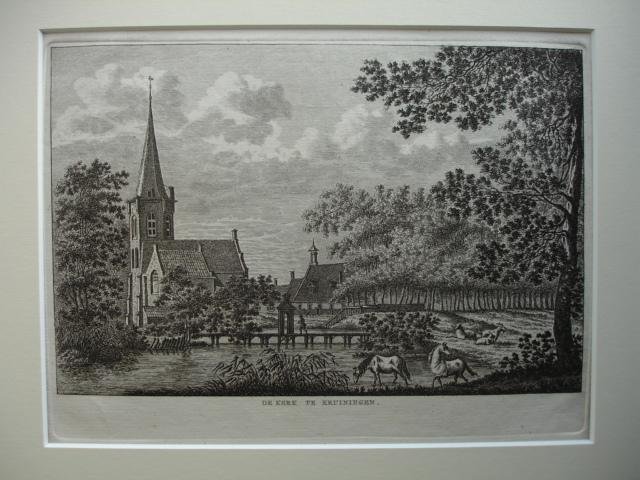 Kruiningen. - De Kerk te Kruiningen.