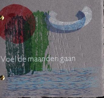 ELZINGA, Gijs - Voel de maanden gaan. (Gedrukt in slechts 20 exemplaren!).