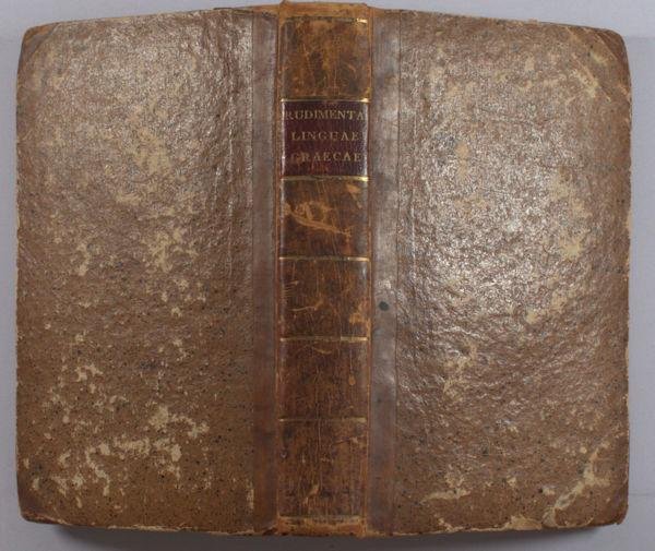 Struchtmeyer, Johannes Chr. - Rudimenta linguae Graecae. + Everard Lubini. Clavis Linguae Graecae