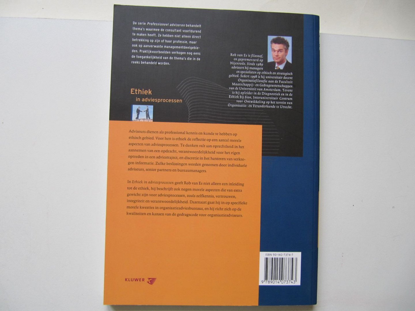 Es, R. van - Ethiek in adviesprocessen