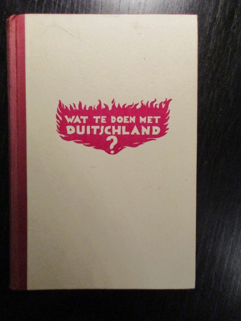 Kolonel T. H. Minshall - Wat te doen met Duitschland?