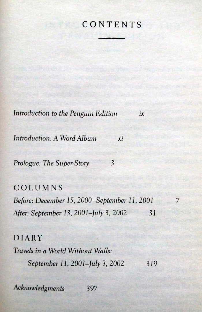 Friedman, Thomas - Longitudes and Attitudes (Exploring the world before and after september 11) (ENGELSTALIG)