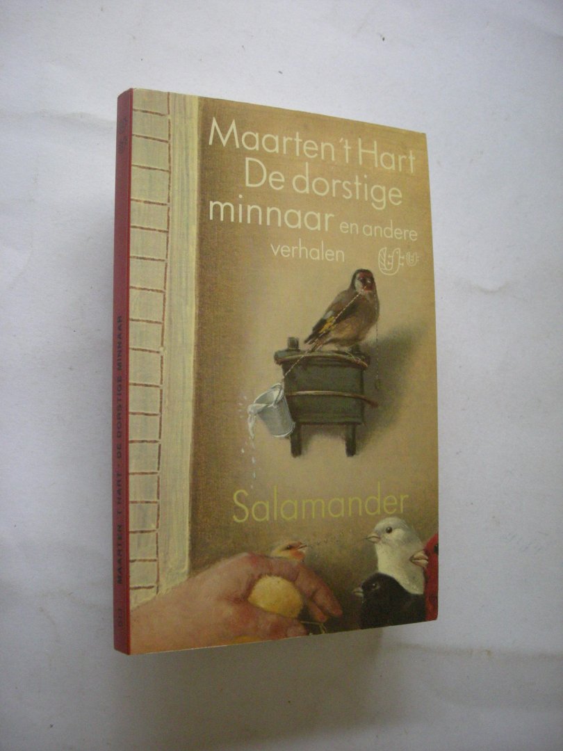 Hart, Maarten 't / omslag Van Poppel (vrij naar Carel Fabritius) - De dorstige minnaar en andere verhalen