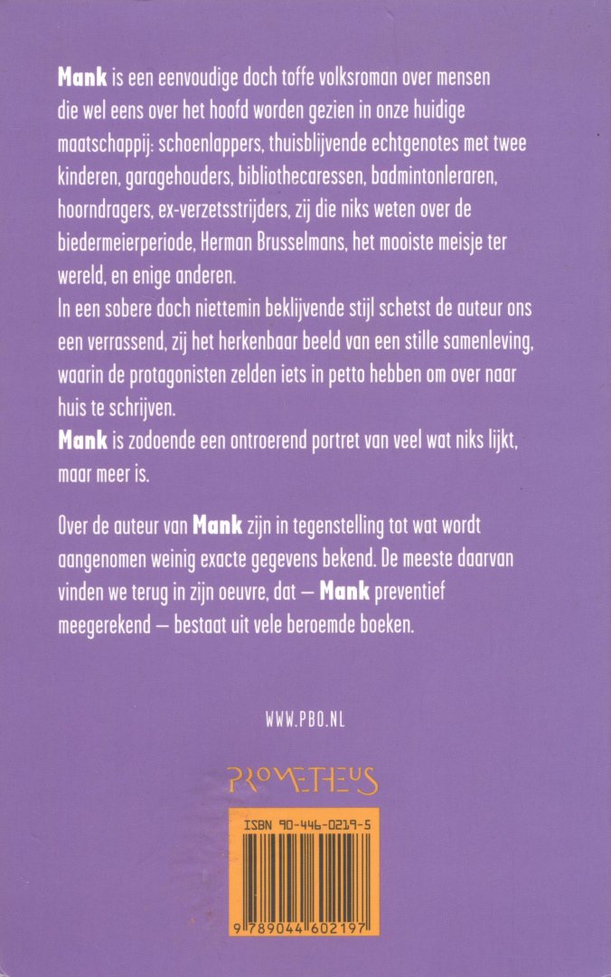 Brusselmans, Herman - Mank