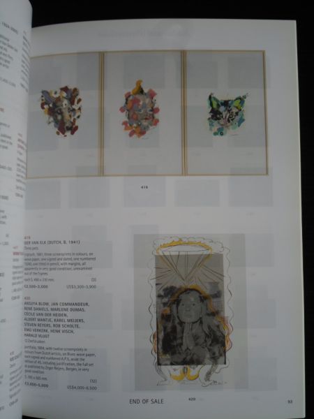 Catalogus Christie's - Pictures, Watercolours and Drawings