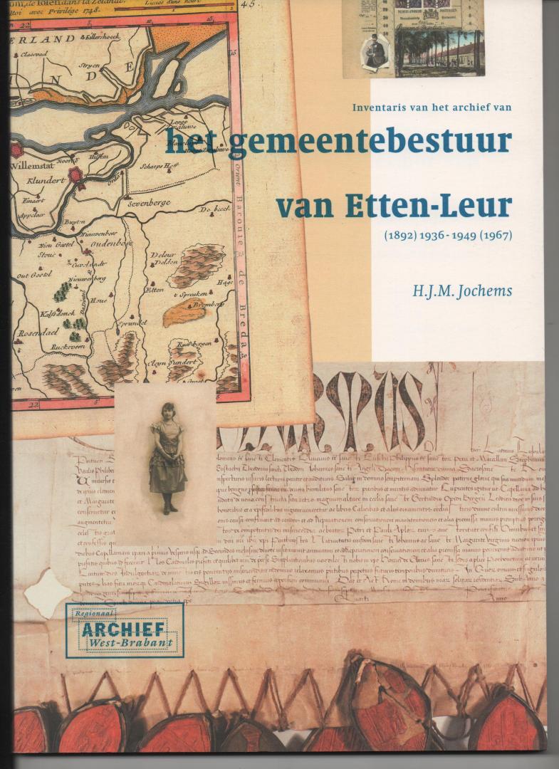 Jochems, H.J.M - Inventaris van het Gemeentebestuur van Etten-Leur (1892)1936 - 1949(1967)