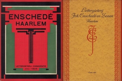 ENSCHEDÉ & ZONEN, Joh. - Maandblad Chemigrafie. 7 nummers met verschillende onderwerpen. 1925-1926.