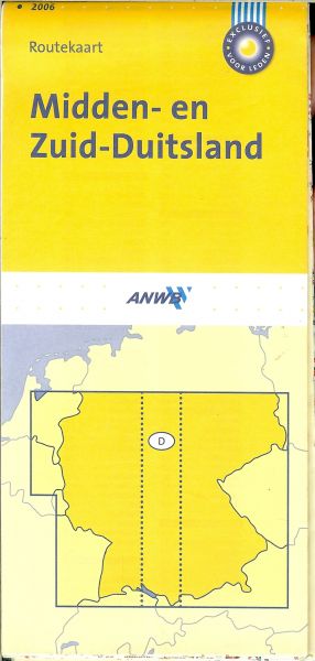 ANWB Service Advies en Verkoop - Routekaart  Midden- en Zuid Duitsland