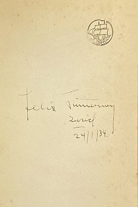 TIMMERMANS, Felix - Das Jesuskind in Flandern. Berechtigte Übertragung aus dem Flämischen von Anton Kippenberg.