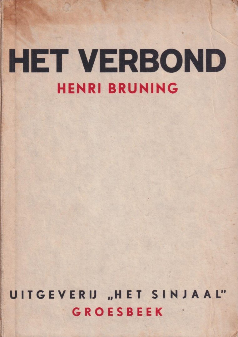 Bruning, Henri - Het verbond