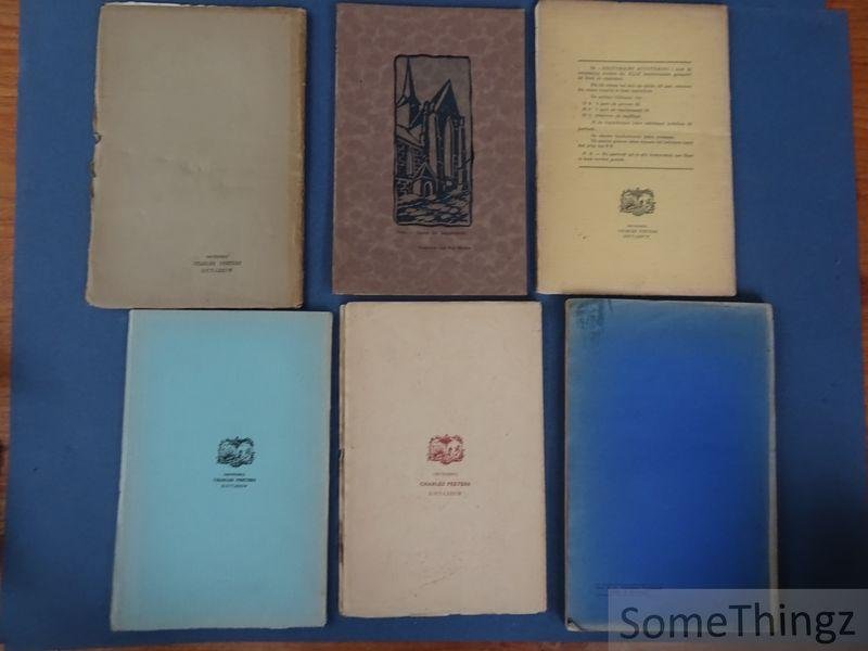 N/A. - Diestersche Kunstkring. - Jaarboek aangeboden door den Diestersche Kunstkring. Eerste Jaargang 1928-1929 / Tweede Jaargang 1929-1930 / Derde Jaargang 1930-1931 / Vierde Jaargang 1931-1932 / Vijfde Jaargang 1932-1933 / 9e Jaarboek: 1937-1938.