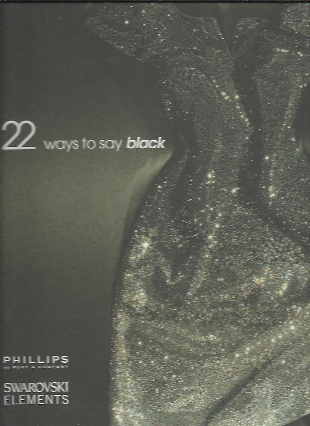 MARSHALL, Alexandra [Ed.] - 22 Ways to Say Black.