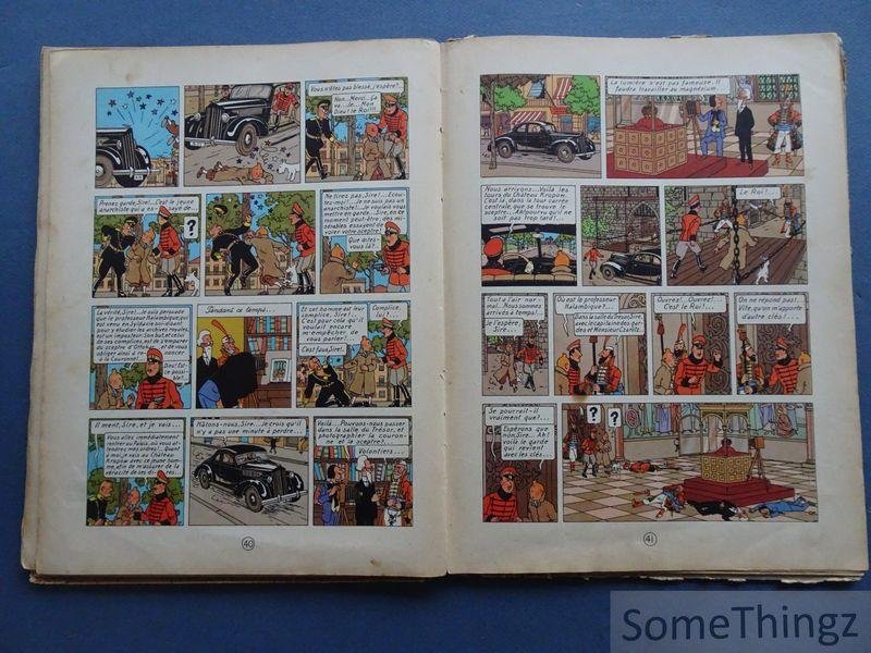 Hergé. [Tintin / Kuifje] - Les aventures de Tintin. Le sceptre d'Ottokar.