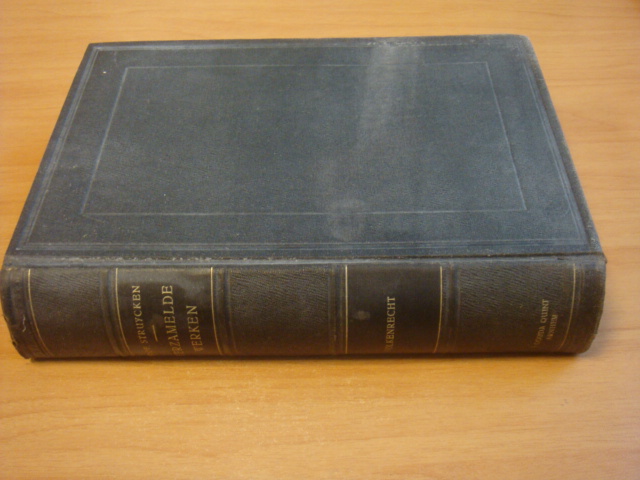 Struycken, A.A.H. - Verzamelde werken van Prof Mr. A.A.H. Struycken - deel 2 Volkenrecht