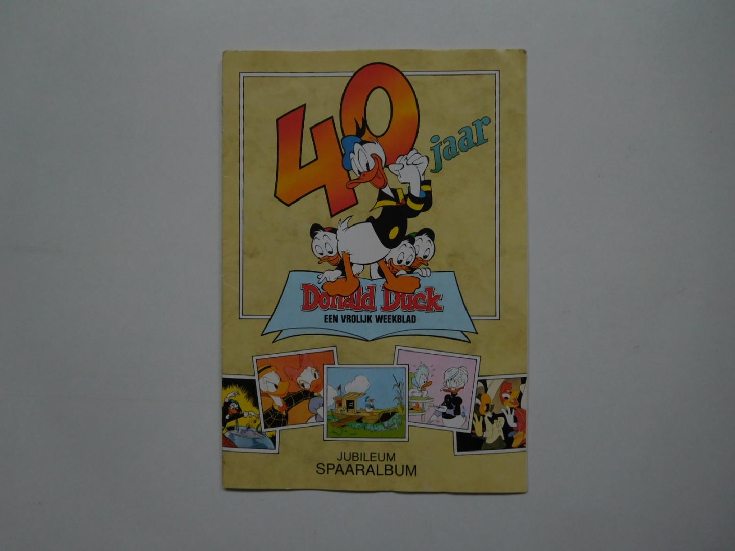 Walt Disney - 40- jaar Donald Duck, een vrolijk weekblad, jubileum spaaralbum
