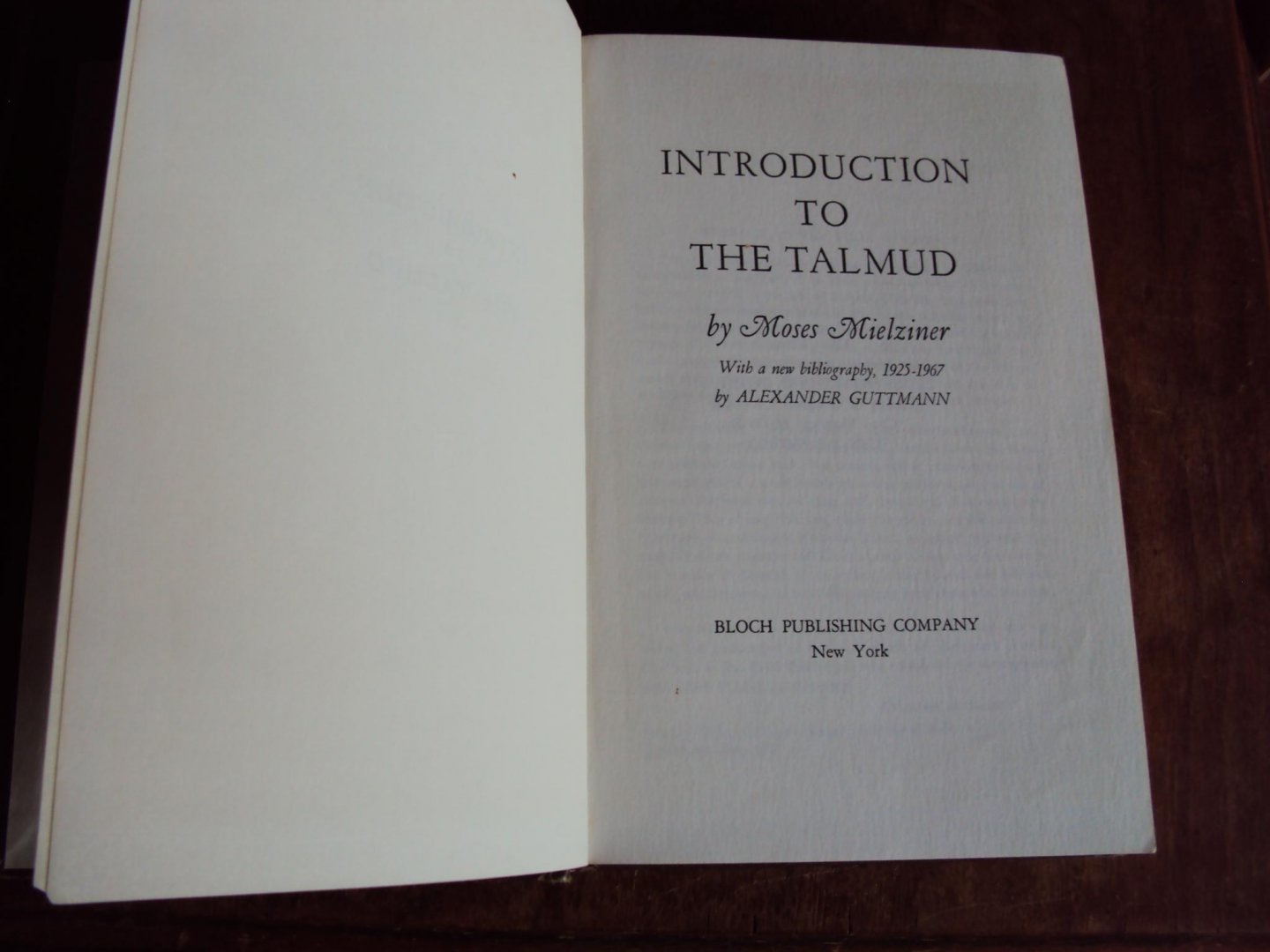 Mielziner, Moses - Introduction to the Talmud