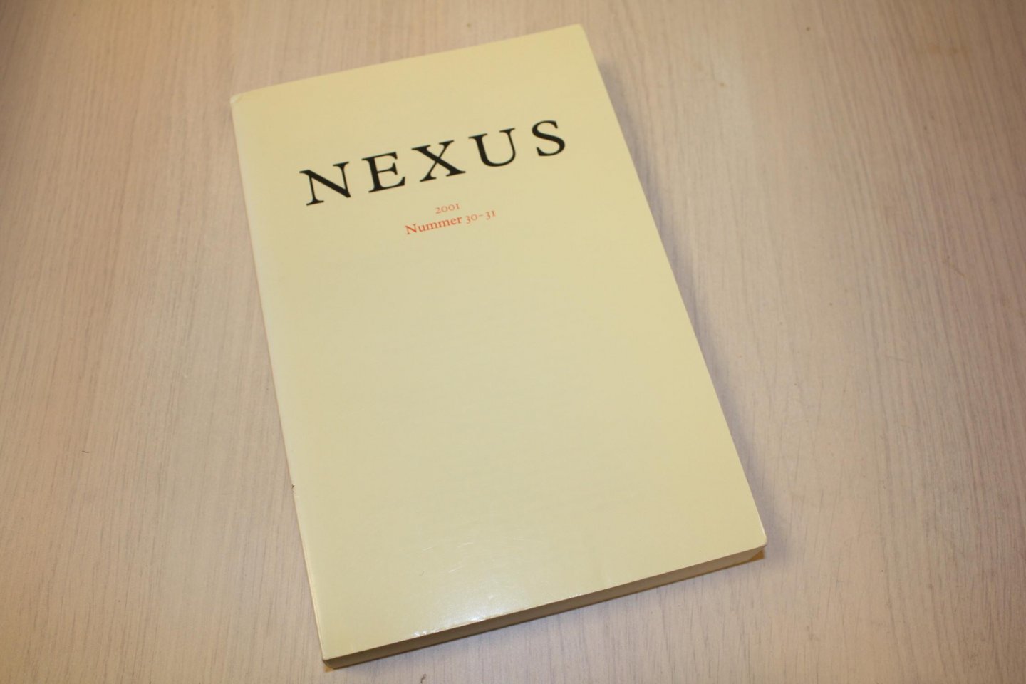 redactie - Nexus, jaar 2001, nummer 30-31.