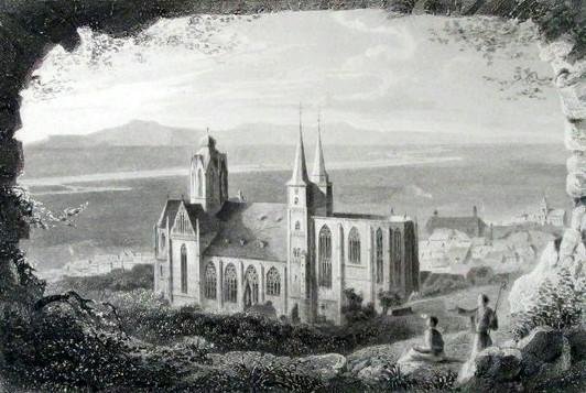 Joh. Richter - Oppenheim [Katharinenkirche] - [Prent]