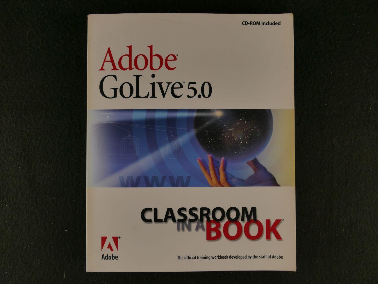 Diversen - Adobe GoLive 5.0 Classroom in a Book (3 foto's