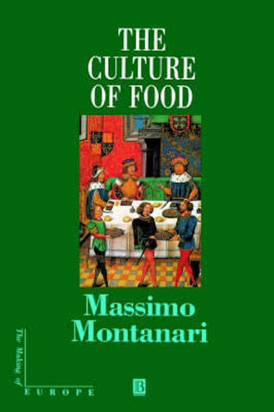 Montanari, Massimo - The Culture of Food. The Making of Europe