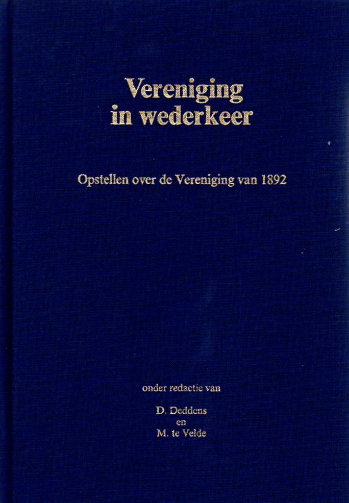 D. Deddens  en  M. te Velde - Vereniging in wederkeer / druk 1
