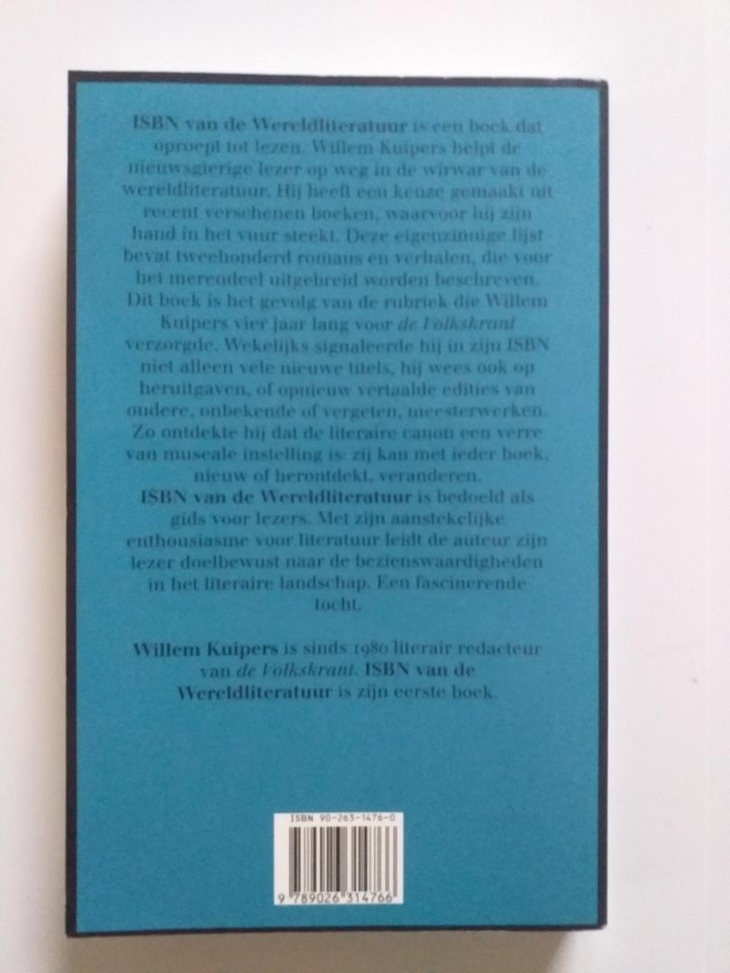Kuipers, Willem. - ISBN van de wereldliteratuur / druk 1
