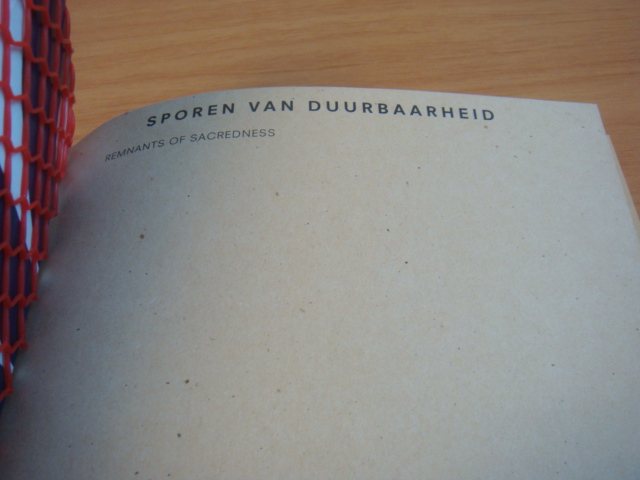 Hamilton, Kevin - Sporen van duurbaarheid - Remnants of sacredness