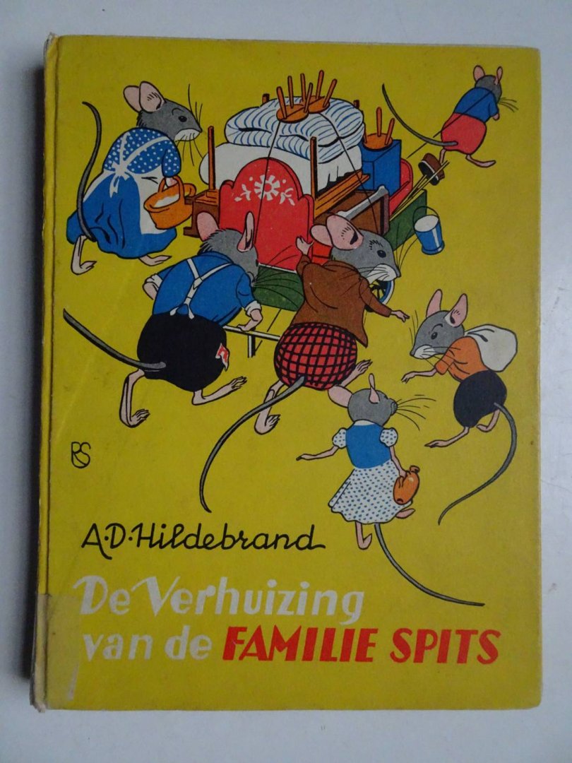Hildebrand, A.D.. - De Verhuizing van de Familie Spits.