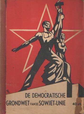 Trainin, Prof. I. - De Stalin-Grondwet door Professor I. Trainin. Met een voorwoord van I. Maisky, Sowjet-ambassadeur in Engeland.