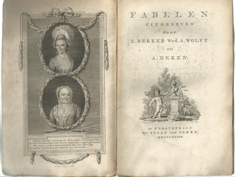 Bekker, wed. A. Wolff, E. & A. Deken (redactie) - Fabelen