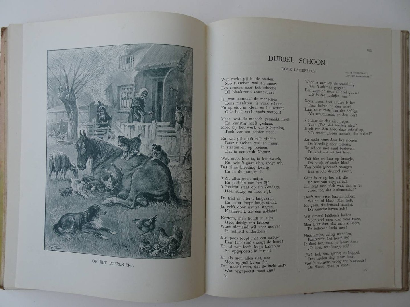 Louwerse, P. (red.). - Voor 't Jonge Volkje. Geïllustreerd Tijdschrift voor de Jeugd. Zestigste deel.