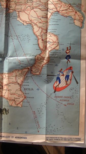 Roberto de Gasperis - kaarten italie topografische kaart ,  vacances en italie - uitvouwkaart van italië