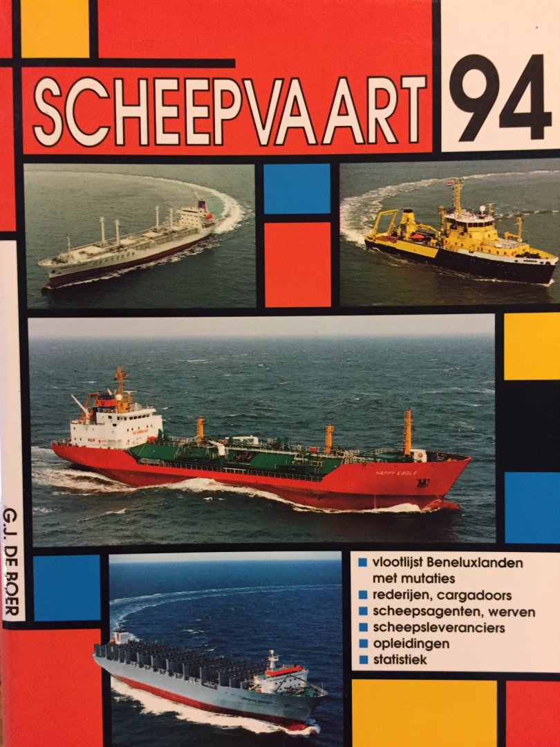 Boer, G.J. de - Scheepvaart '94  1994