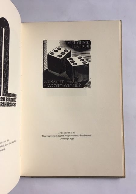 Schelling, H.G.J. - Met Burijn en Guts; Honderd hedendaagsche in hout gesneden exlibris en gelegenheidsgrafiek uit binnen- en buitenland